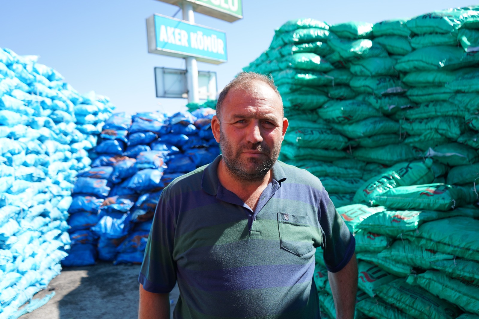 Kış öncesi odun ve kömür satışları hareketlendi